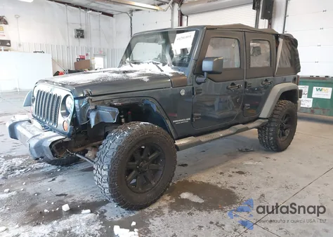 2008 Jeep Wrangler Unlimited X from USA, damaged, VIN 1J4GA39148L541078